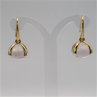 Ohrringe Nanis Dame Bon-Bon in Gelbgold Quarzo OA5-474 - OA5-474